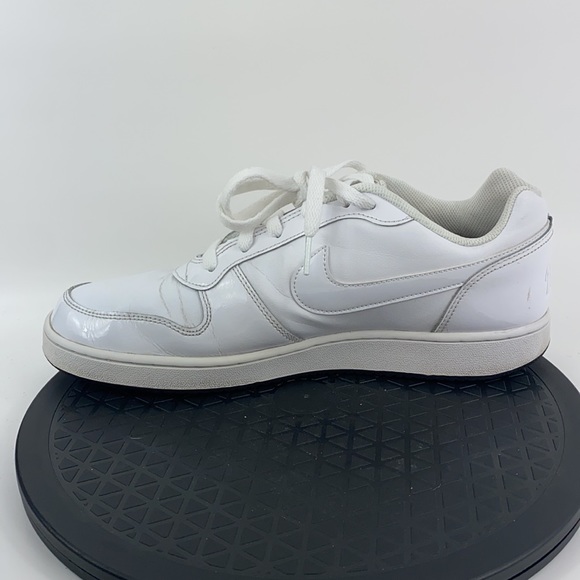 Nike Ebernon Low Triple White Leather Athletic Shoes BV1167-100 Men’s Size 10.5 - Picture 9 of 12